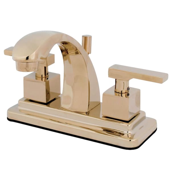 KS4642QLL 4" Centerset Bathroom Faucet, Polished Brass